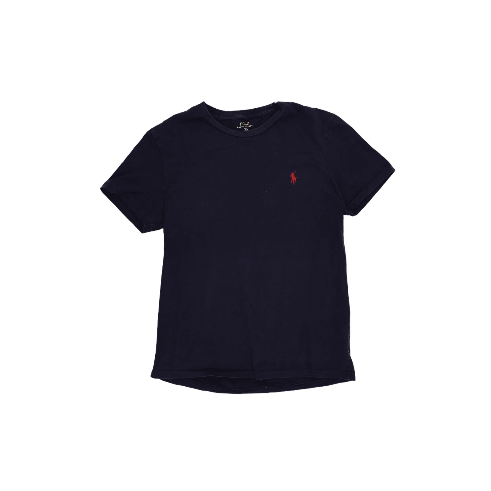 Polo Ralph Lauren Men's Navy Blue Crew Neck Short Sleeve Cotton T-Shirt Size S
