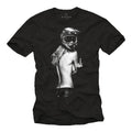 Motocross Mens T-Shirt with Sexy Pin Up Girl - MX Helmet Men Motorcycle Shirt
