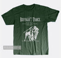 BUFFALO TRACE-Distillery in Frankfort-Bourbon Forest Green T-shirt Size S-5XL