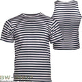 RUSSIAN ARMY NAVY T SHIRT / TANK TOP STRIPED ARMY SAILOR SHIRT SUMMER