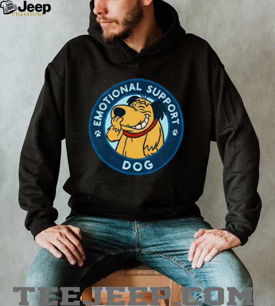 Muttley Snickering Cartoon Emotional Support Dog Funny T Shirt