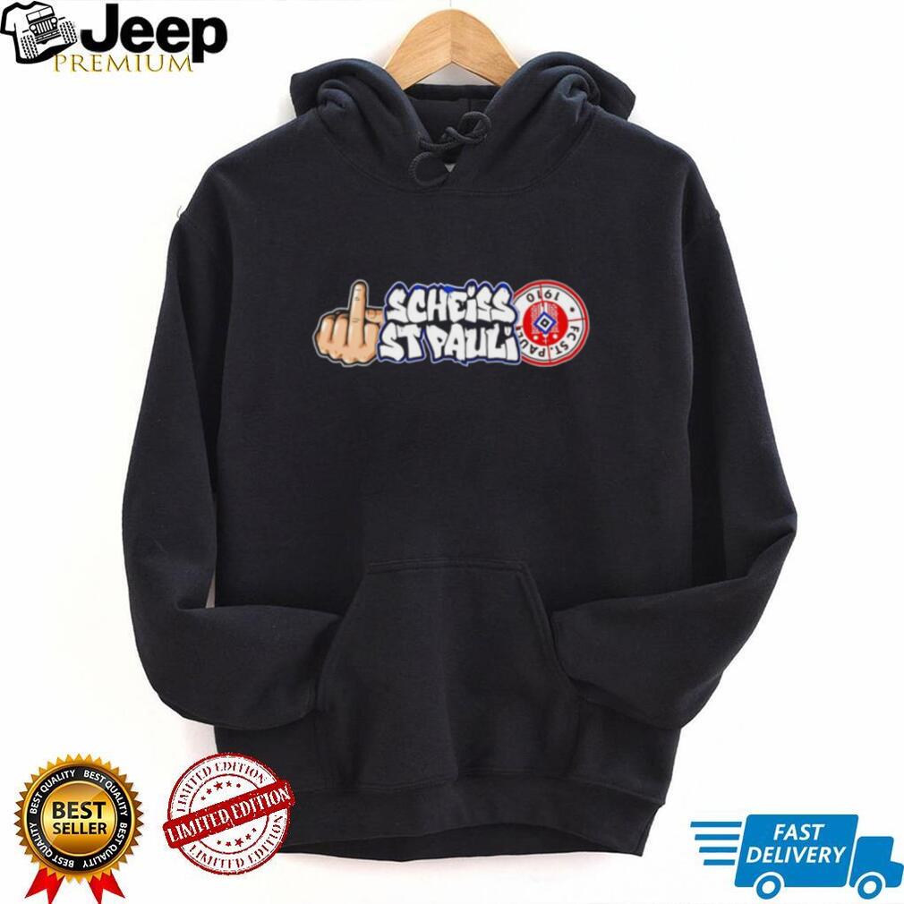Scheiss St. Pauli Anti Fan Football Club Parody T Shirt