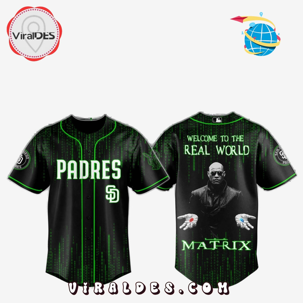 San Diego Padres MLB The Matrix Baseball Jersey