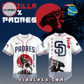 San Diego Padres MLB x Godzilla Baseball Jersey