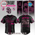 San Diego Padres MLB x Green Day 20th Anniversary Baseball Jersey
