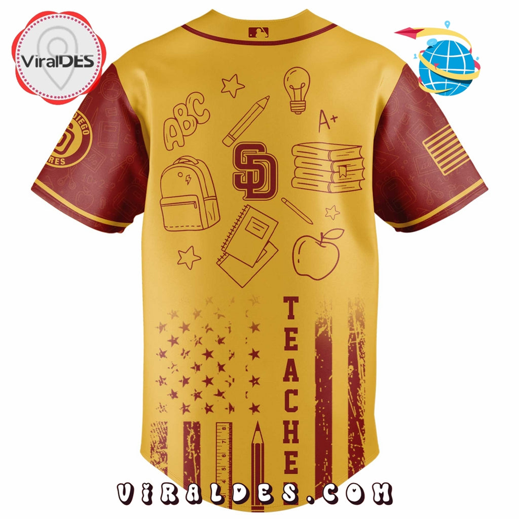 San Diego Padres MLB x Teacher Appreciation Day Jersey