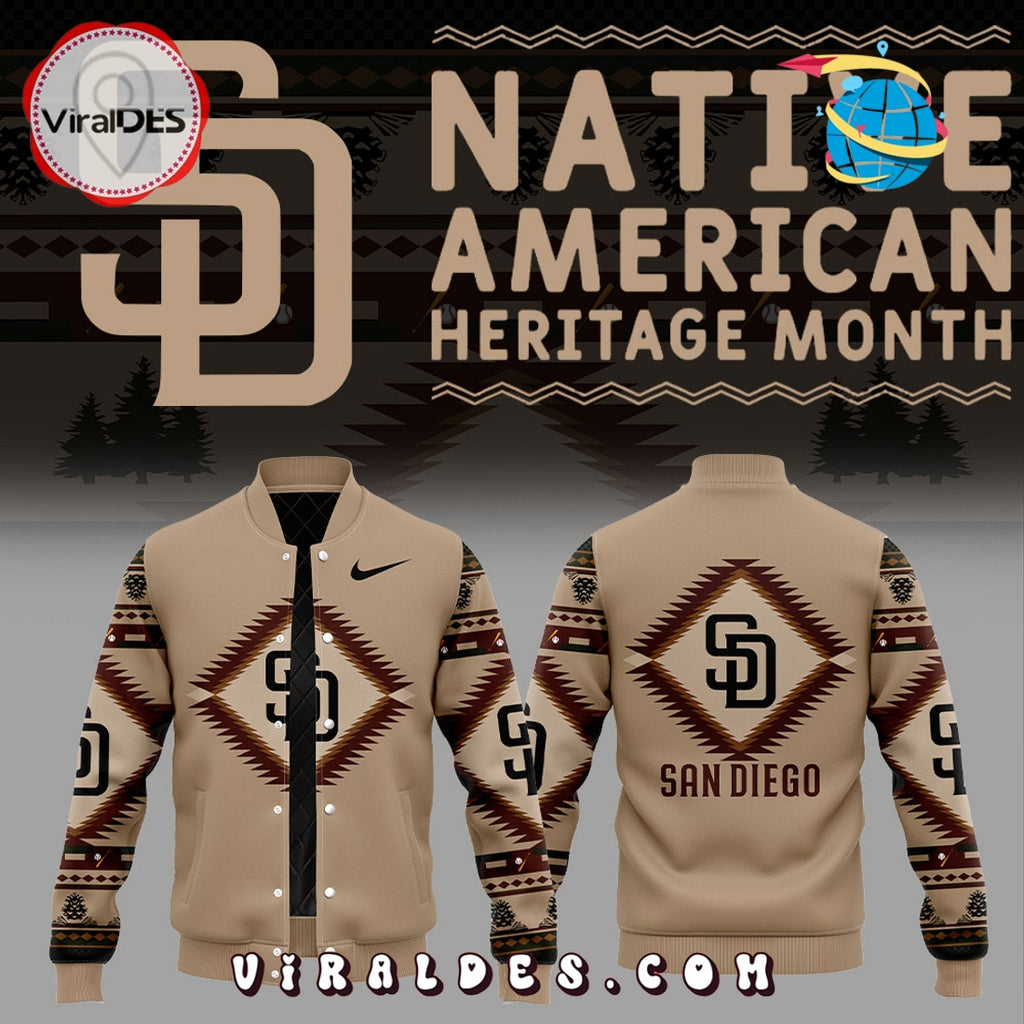 San Diego Padres Native American Heritage Baseball Jersey