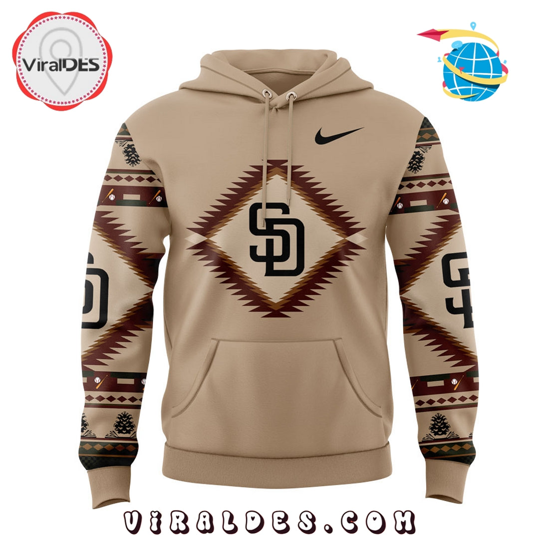 San Diego Padres Native American Heritage Hoodie