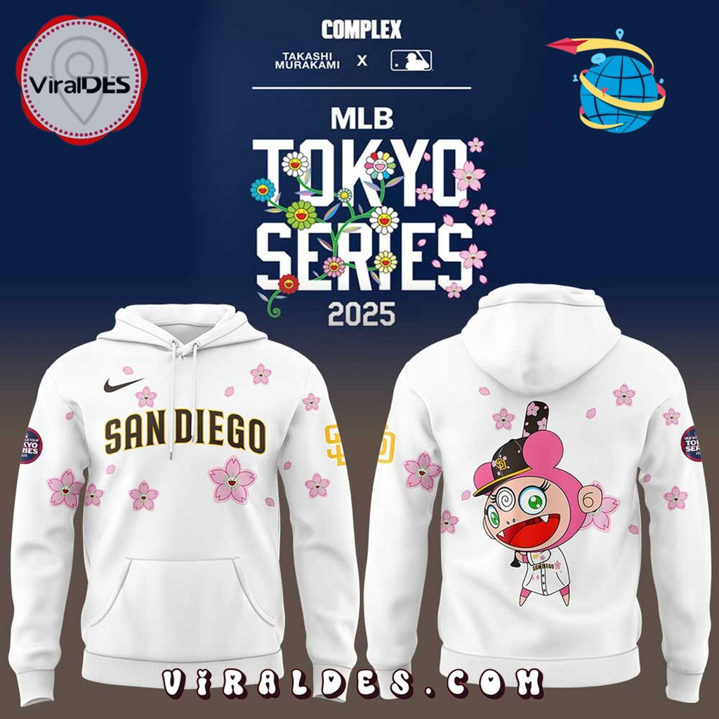 San Diego Padres Takashi Murakami x Tokyo Series Hoodie
