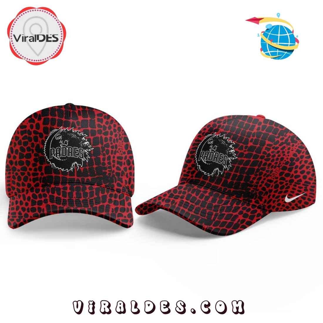San Diego Padres x Godzilla Classic Cap