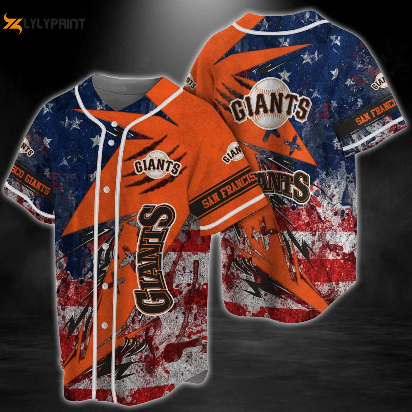 San Francisco Giants MLB Team Baseball Jersey - Perfect Birthday Gift for Men and Women Baseball Sports Fan - Gift for Men Women - lylyprint.com