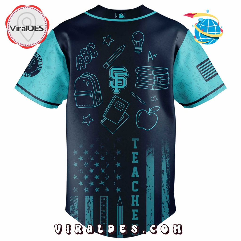 San Francisco Giants MLB x Teacher Appreciation Day Baseball Jersey