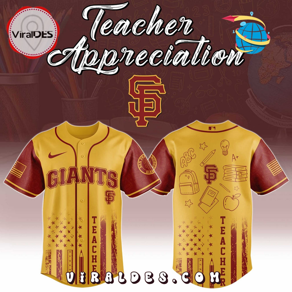 San Francisco Giants MLB x Teacher Appreciation Day Jersey