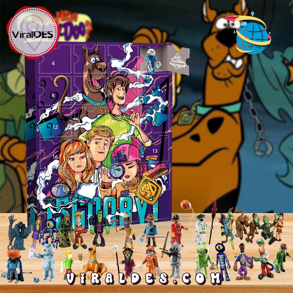 Scooby-Doo Advent Calendar, The One With 24 Little Doors