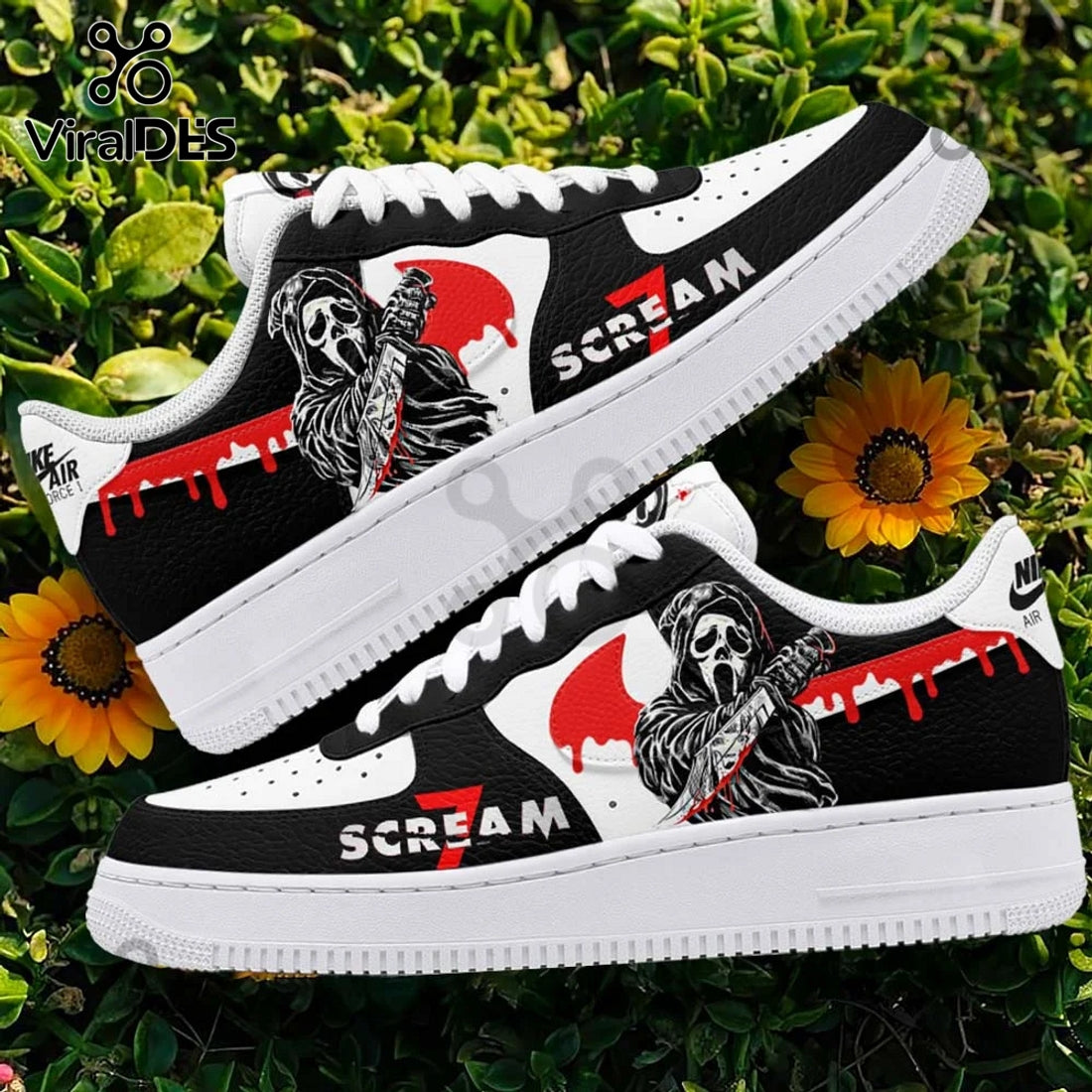 Scream 7 Limited Edition Air Force 1 Sneakers