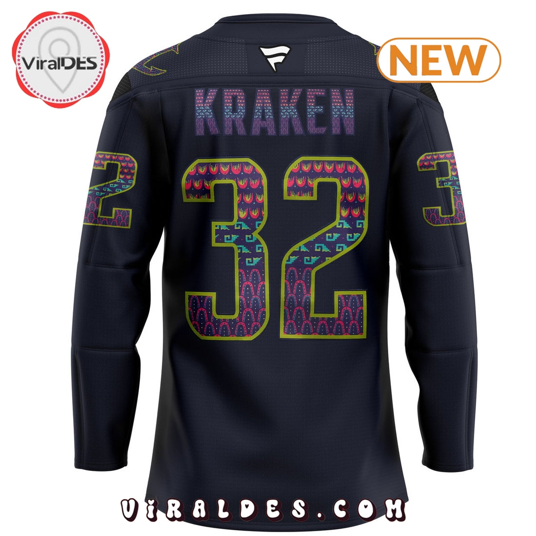 Seattle Kraken Hispanic Heritage Night Hockey Jersey