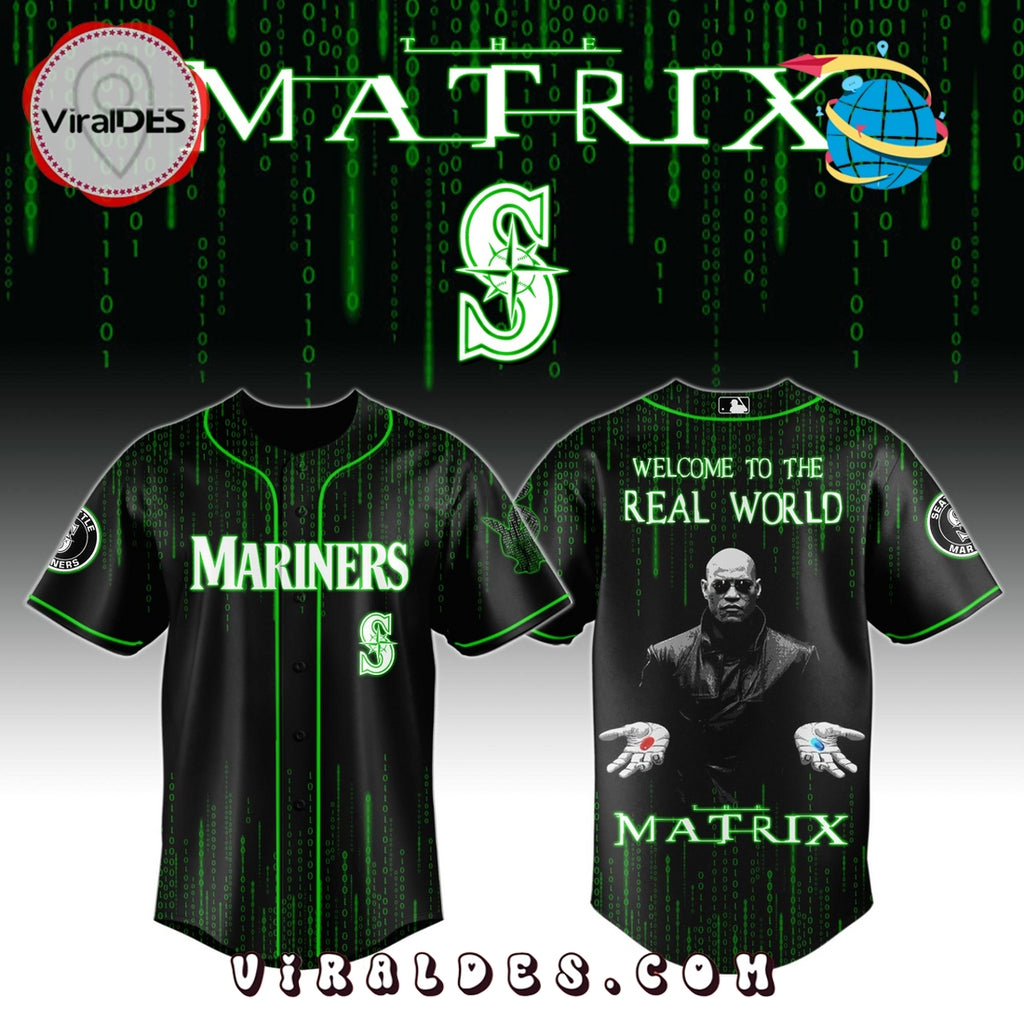 Seattle Mariners MLB The Matrix Baseball Jersey