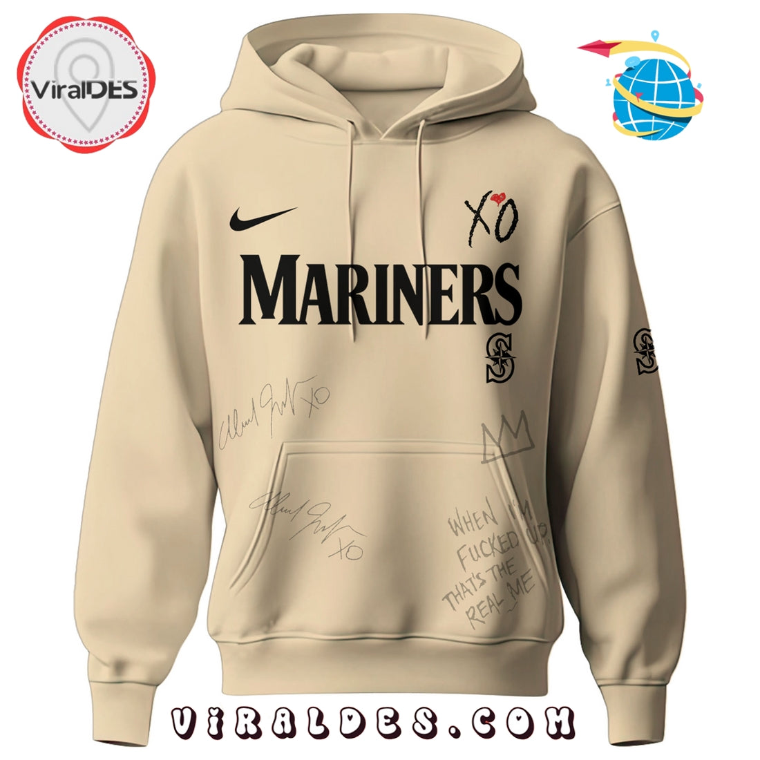 Seattle Mariners x The Weeknd After Hours Til Dawn 2025 Hoodie