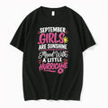 September Girls Are Sunshine Mixed With A Little Hurricane 0 Tshirts Sweater