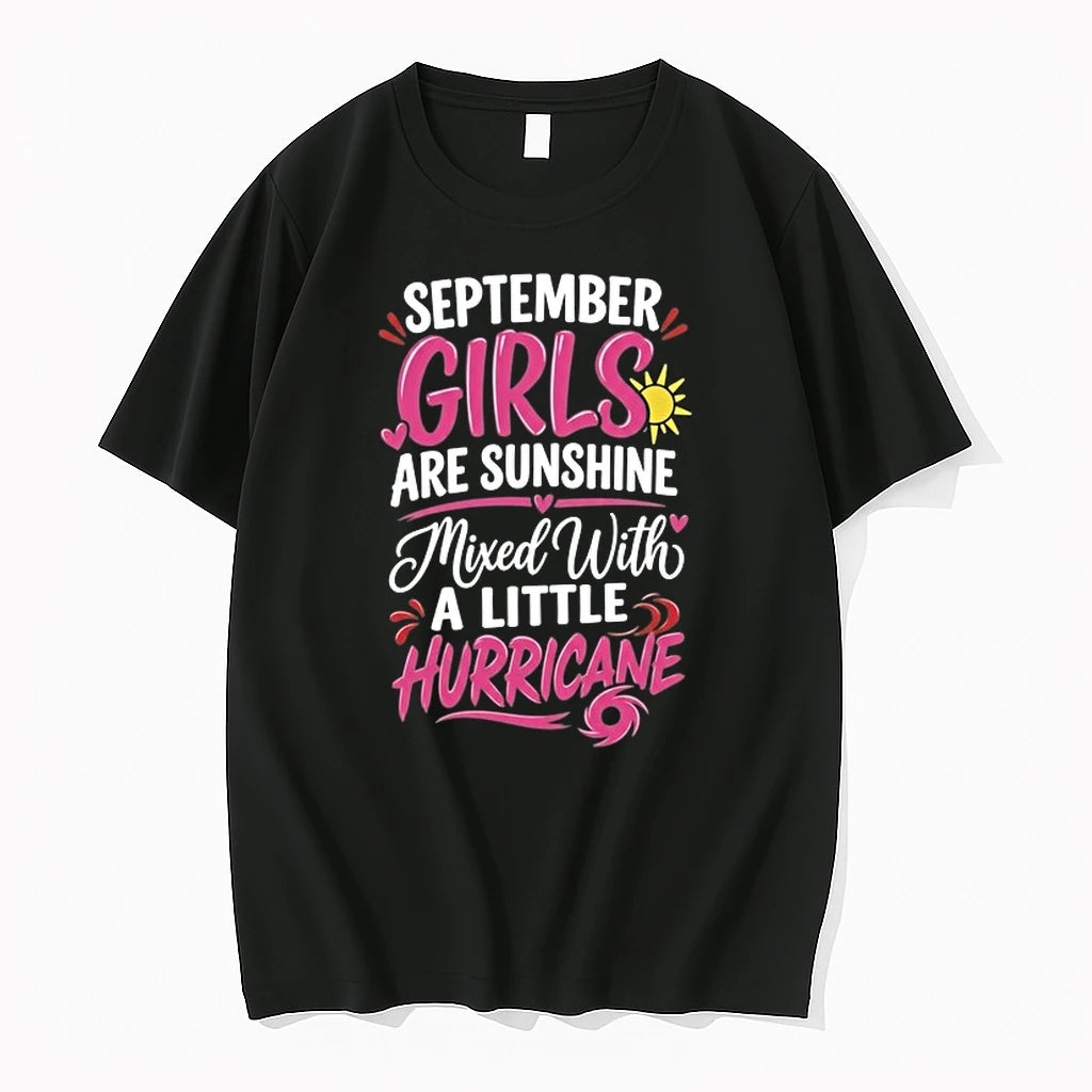 September Girls Are Sunshine Mixed With A Little Hurricane 0 Tshirts Sweater
