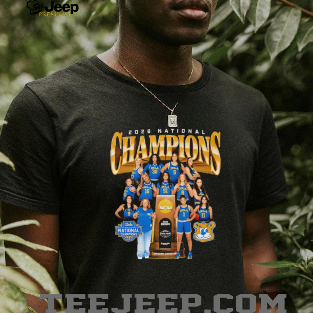 UCLA Bruins 2026 NCAA Women’s Basketball National Champions T Shirt