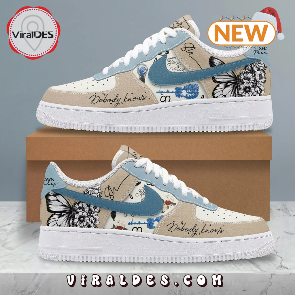 Shawn Mendes Signatures 2024 Christmas Air Force 1