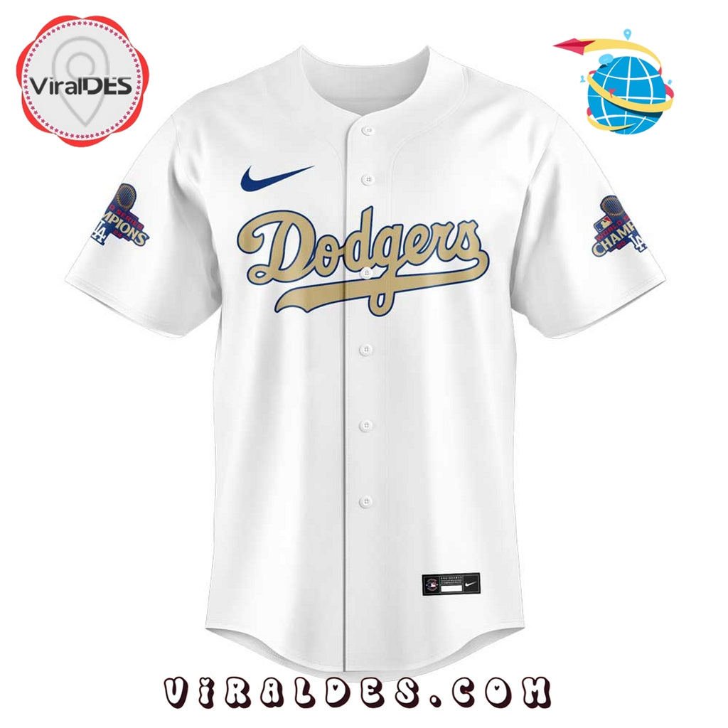 Shohei Ohtani Dodgers Gold Collection 2025 Baseball Jersey