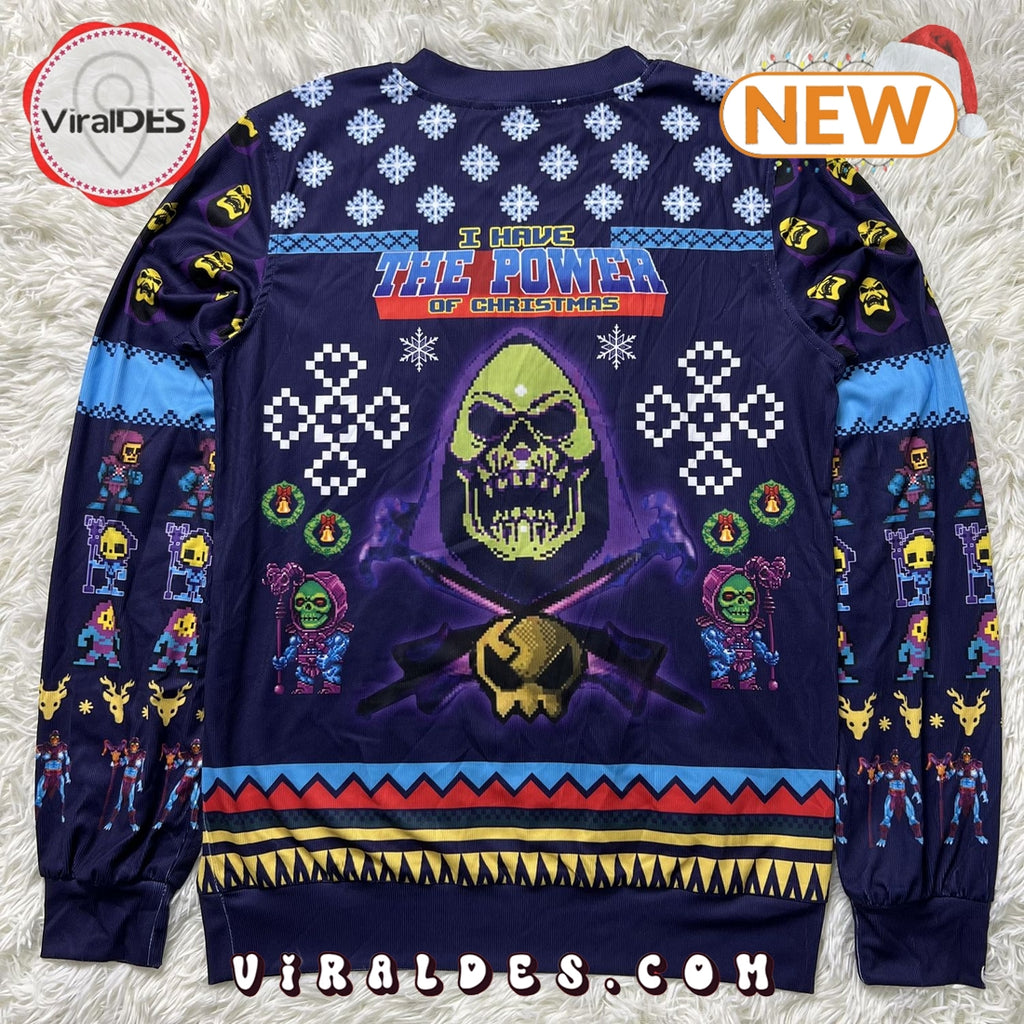 Skeletor Masters of the Universe Ugly Christmas Sweater