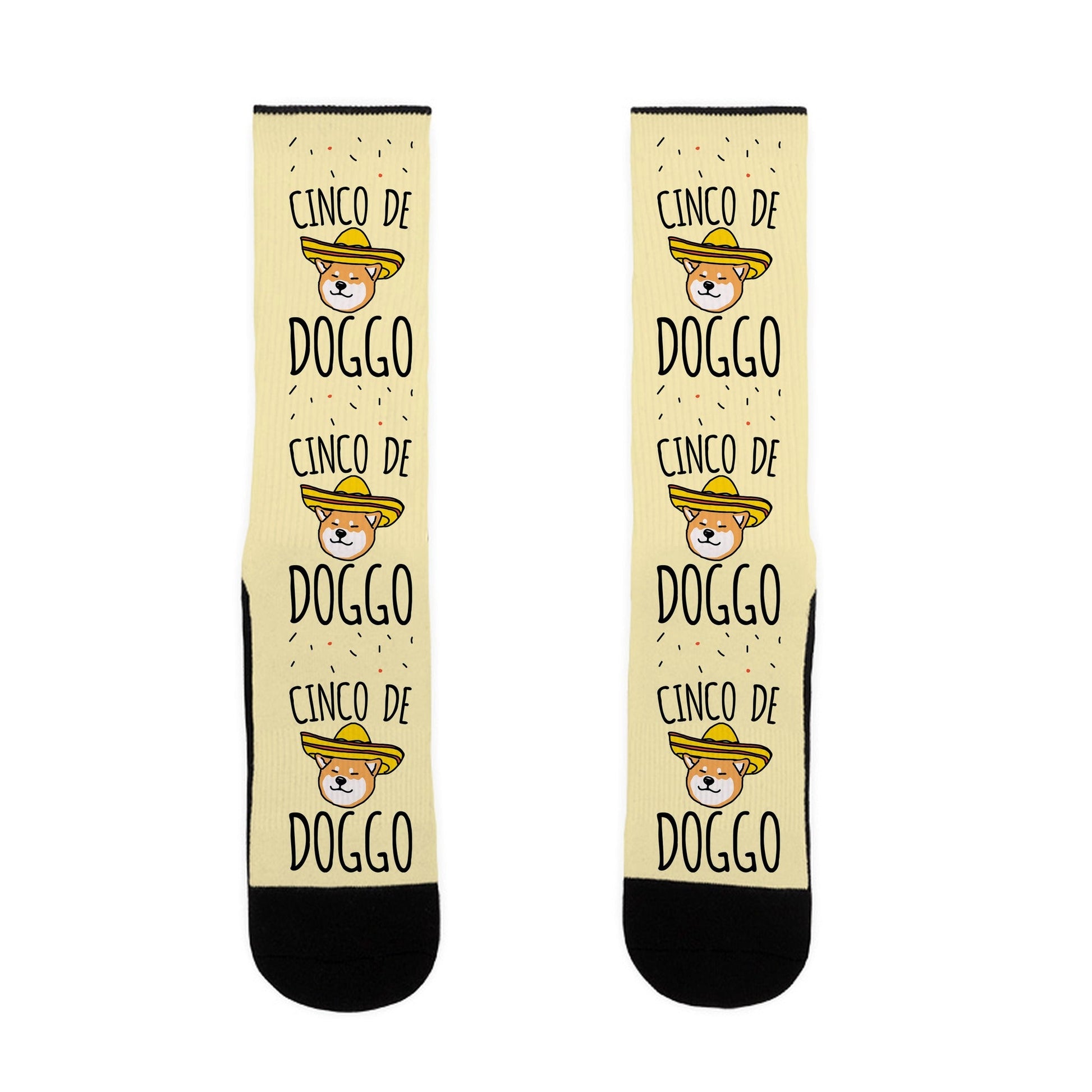 Cinco De Doggo Socks