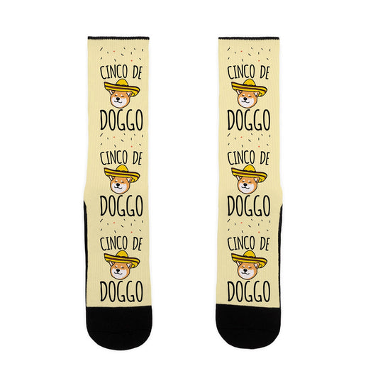 Cinco De Doggo Socks