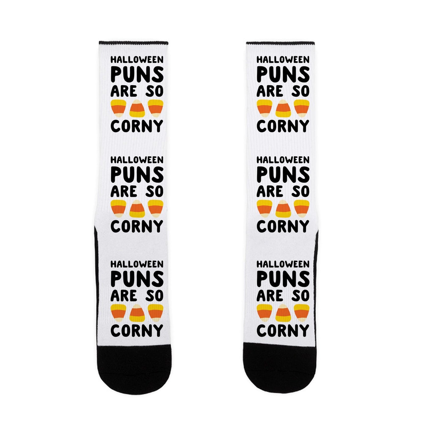 Halloween Puns Are So Corny Socks