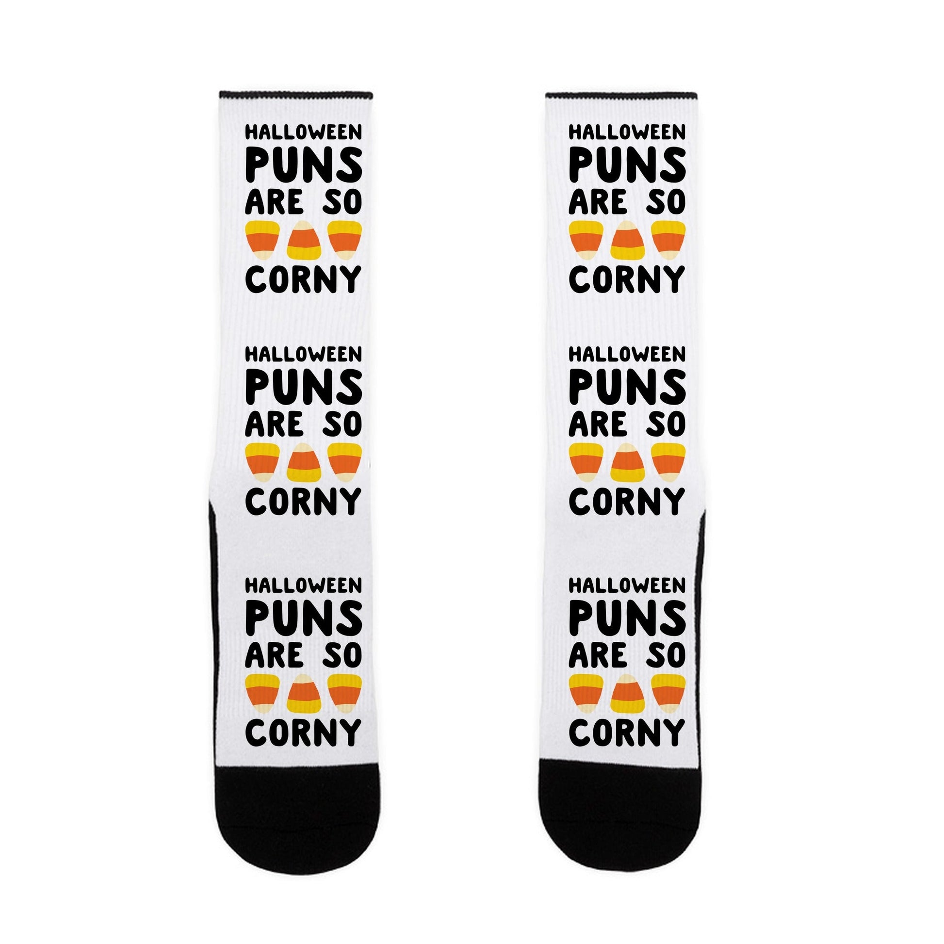 Halloween Puns Are So Corny Socks