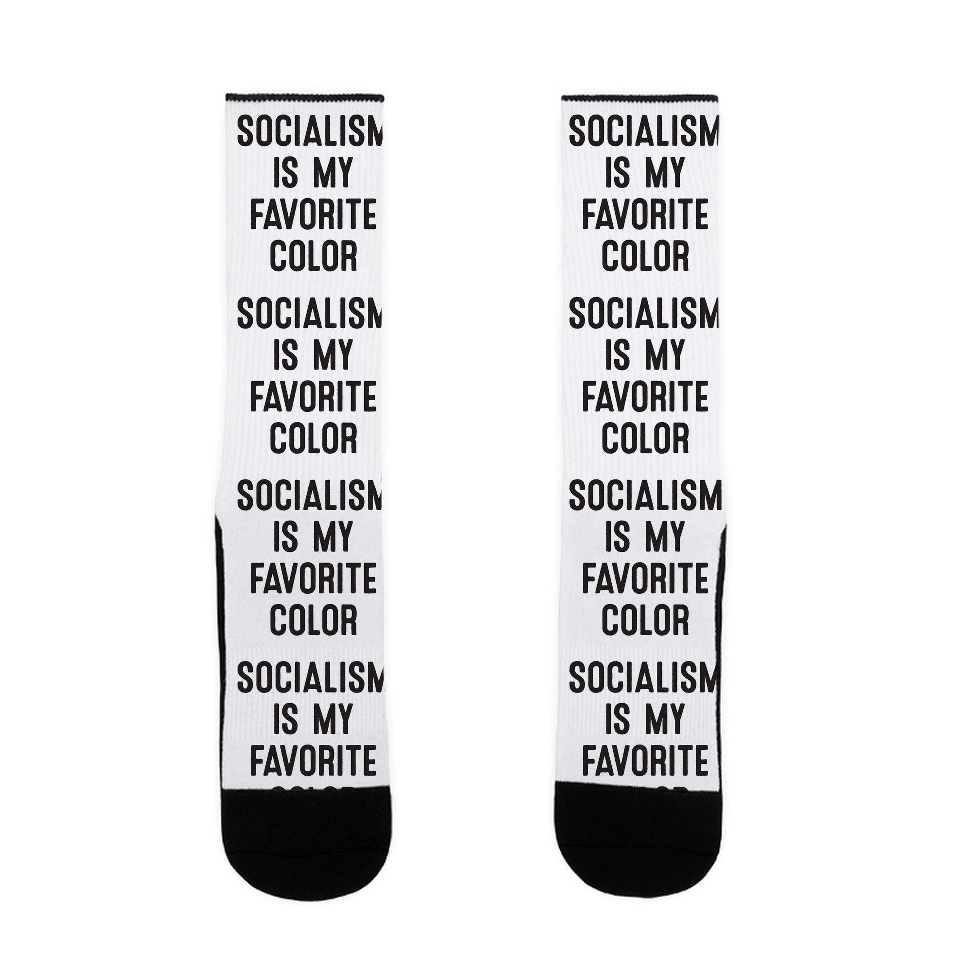 Socialism Is My Favorite Color Socks