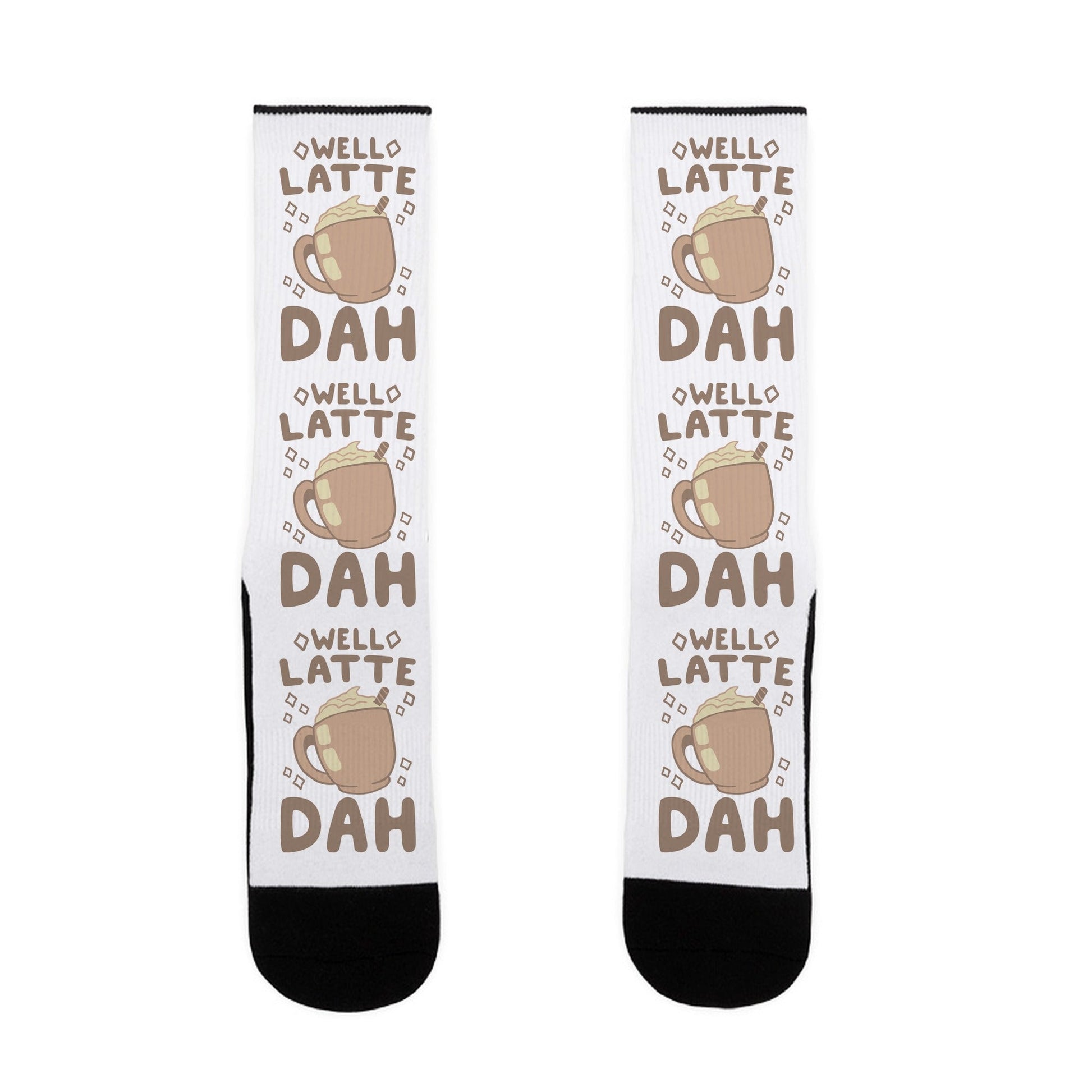 Well Latte Dah - Latte Socks