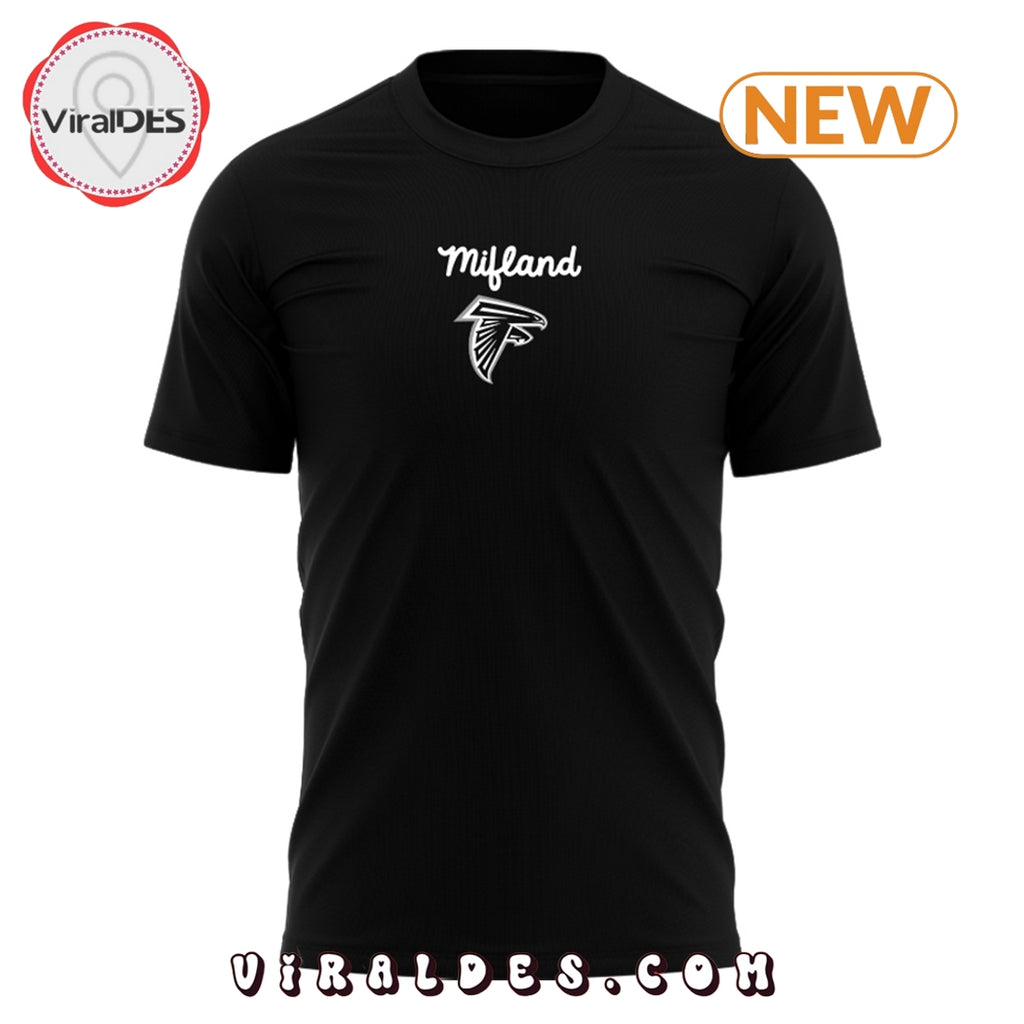 Special 2024 Atlanta Falcons Falcons x Mifland Black Shirt