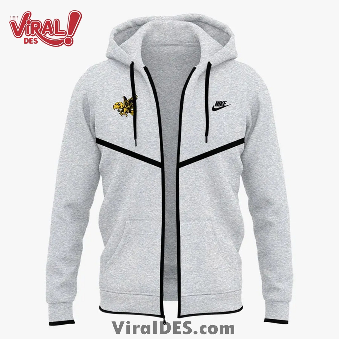 Special Throwback Iowa Men’s Basketball Zip Hoodie