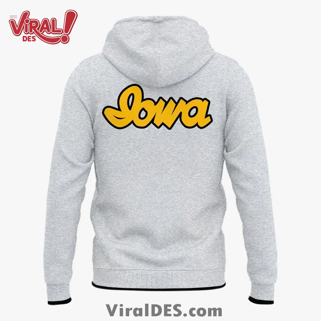 Special Throwback Iowa Men’s Basketball Zip Hoodie