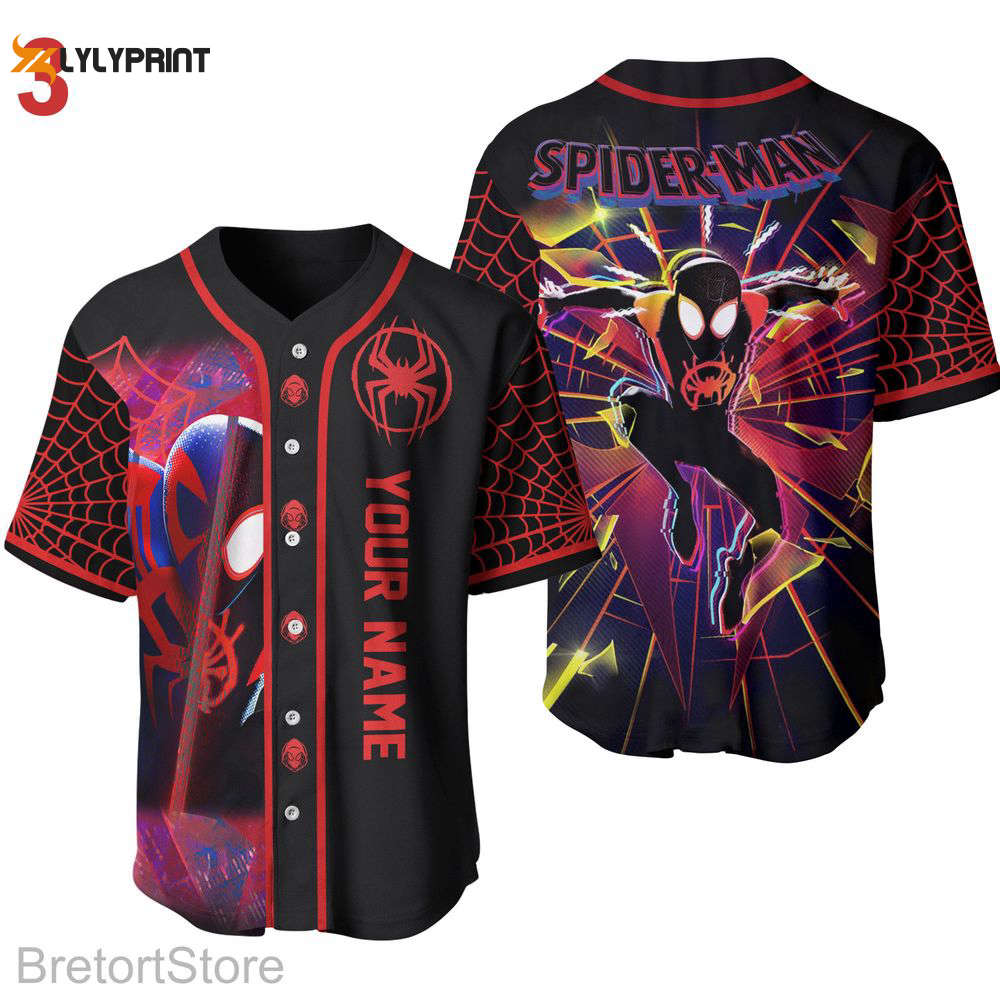 Spiderman Baseball Jersey, Superhero Shirt - lylyprint.com Hoodie, Sweatshirt | WearSparks.com (Image 2)