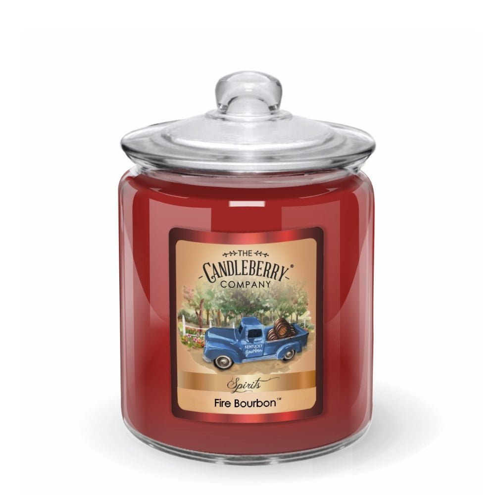 SPIRITS - Fire Bourbon™, 3 - Wick, Candy Jar Candle (Collective)
