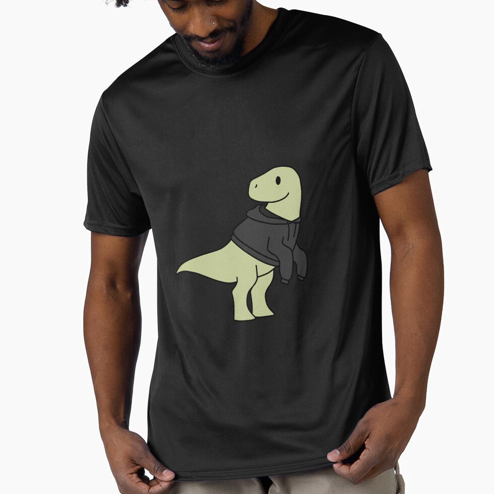 T-rex in a Hoodie by EmerestArt