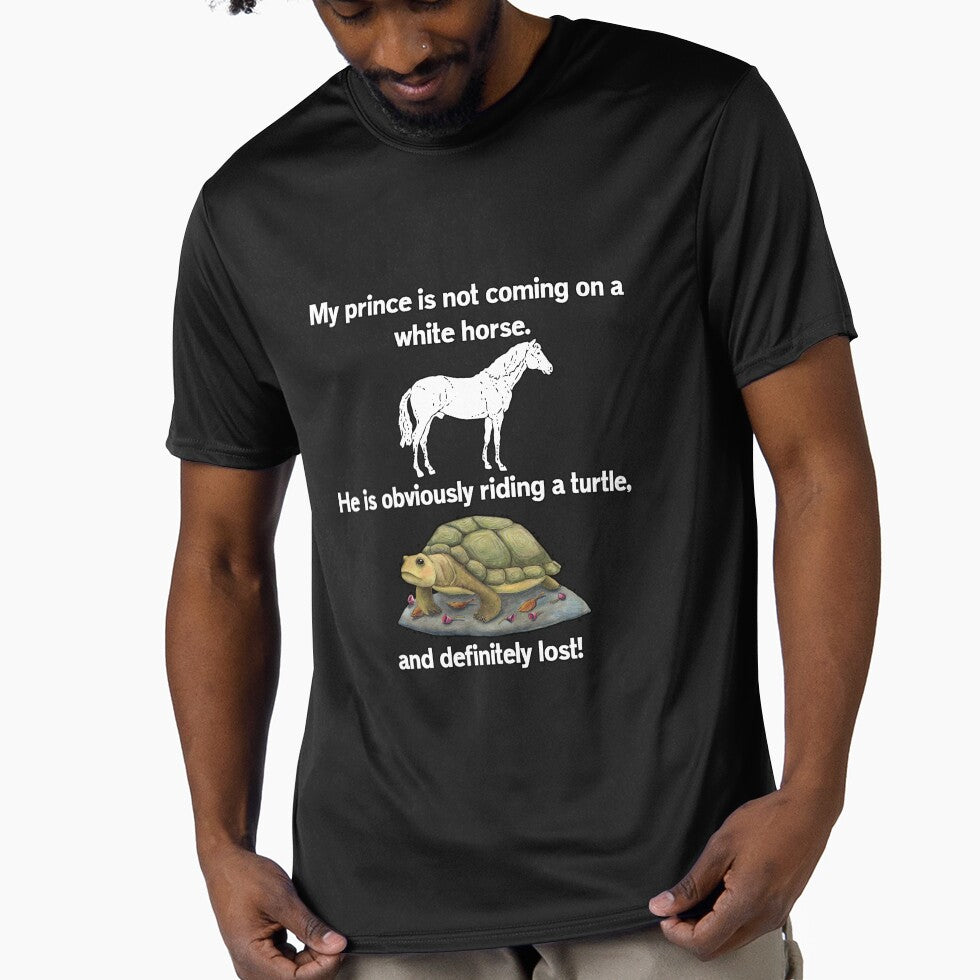 Funny Sarcastic Humor My Prince Is Not Coming On A White Horse by fantasticdesign