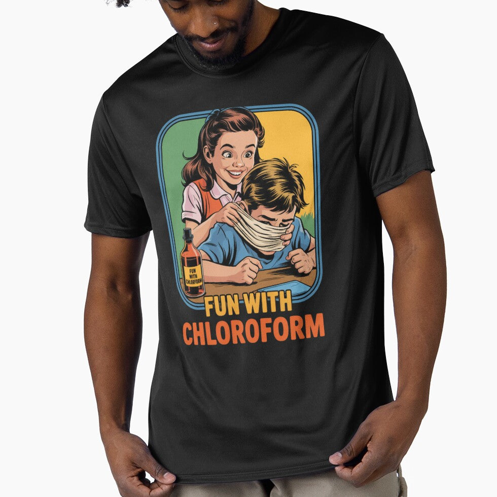 Chloroform Funny Dark Humor Sarcastic by Raaziya