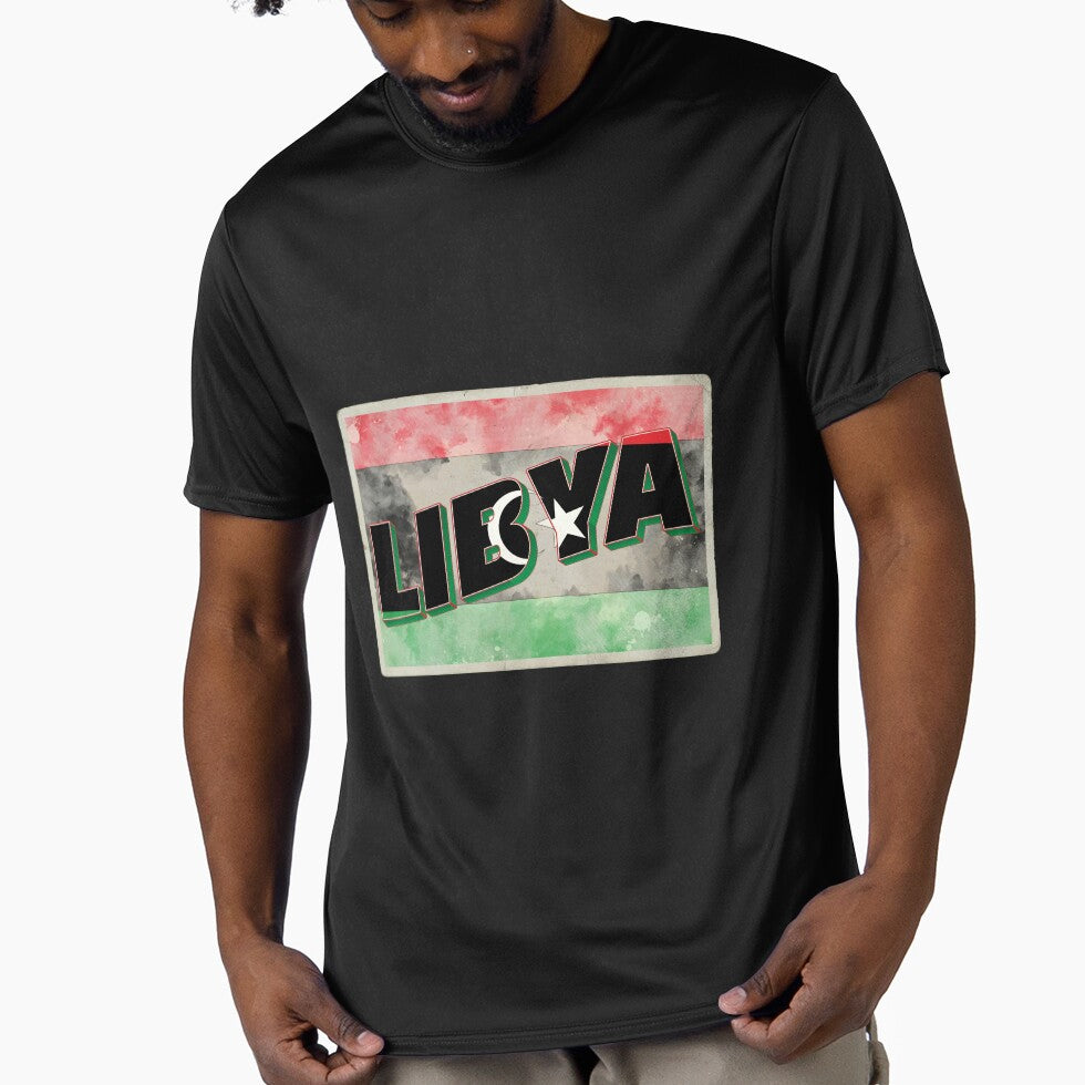 Libya Vintage style retro souvenir by DeveloperProp0