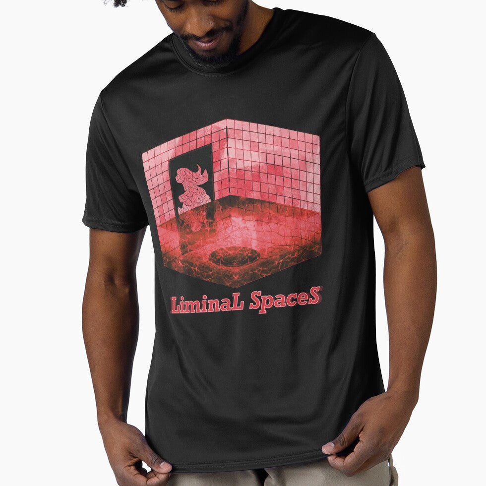 Red Liminal Spaces w/text by IgorAndMore