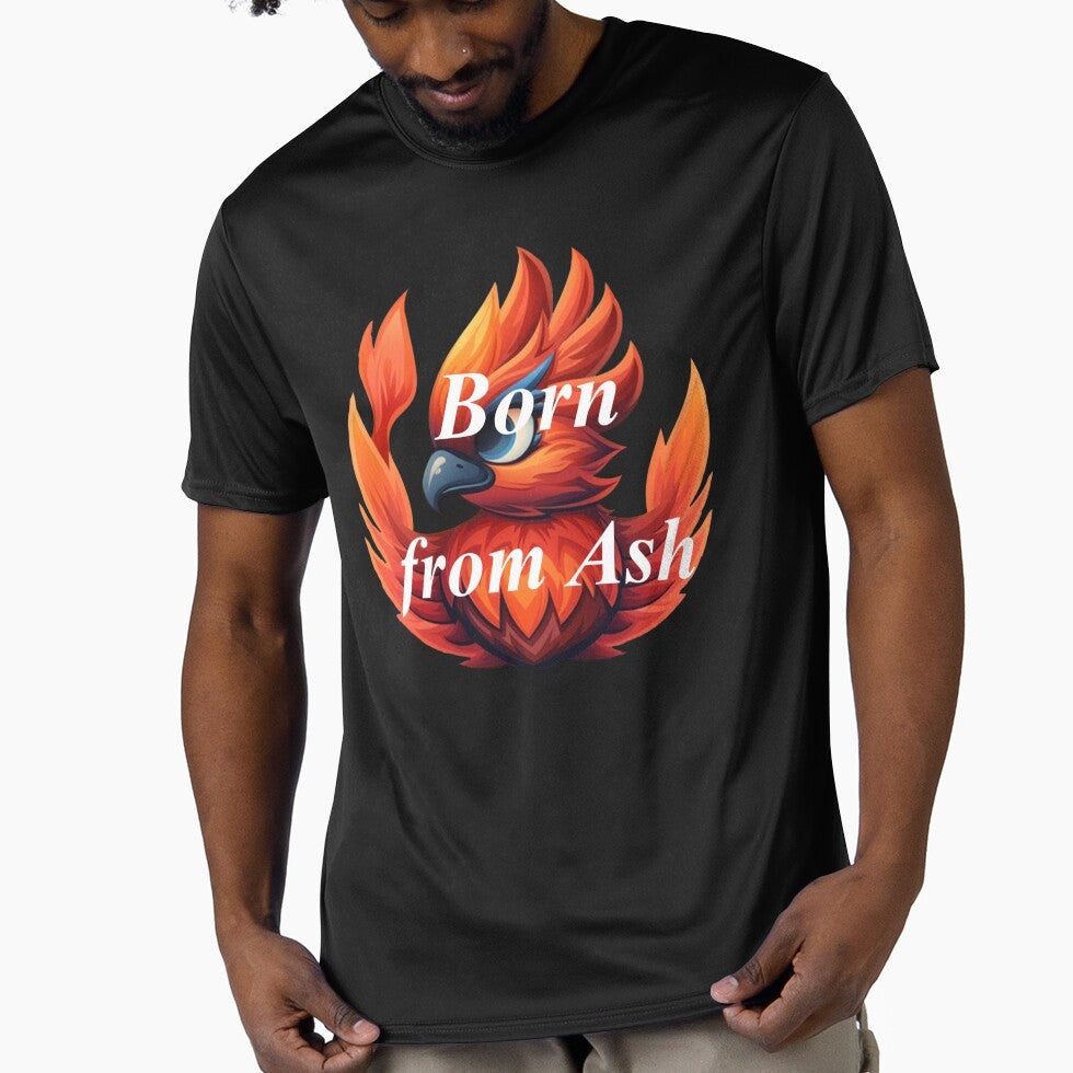 Born from Ash Phoenix Unique Elite Vintage Gift Graphic Tees by DesignsNow4You