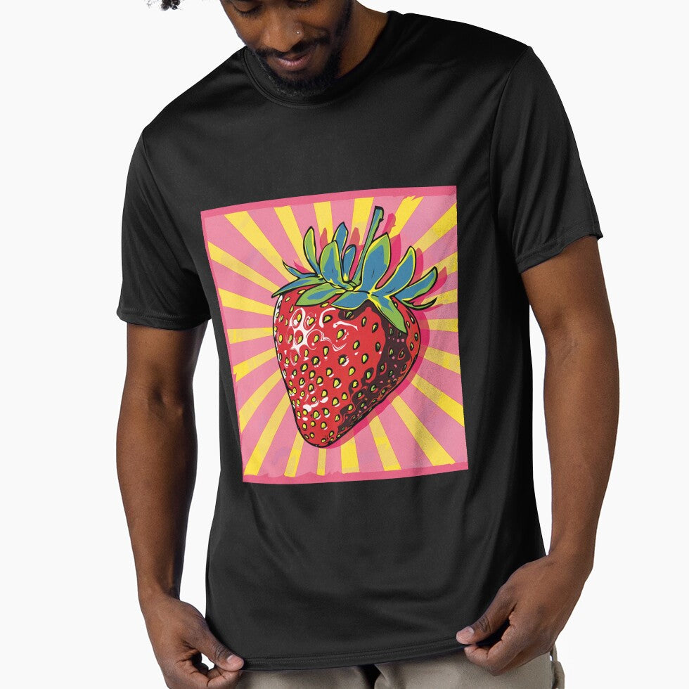 Strawberry Pop Art 4 by AstroRisq