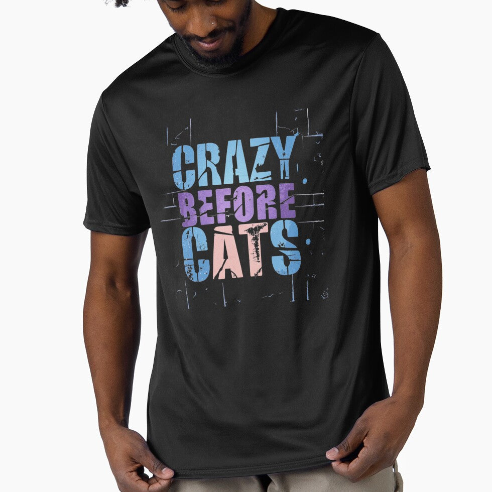 Crazy Before Cats - Colorful Distressed by Crazy Before Cats
