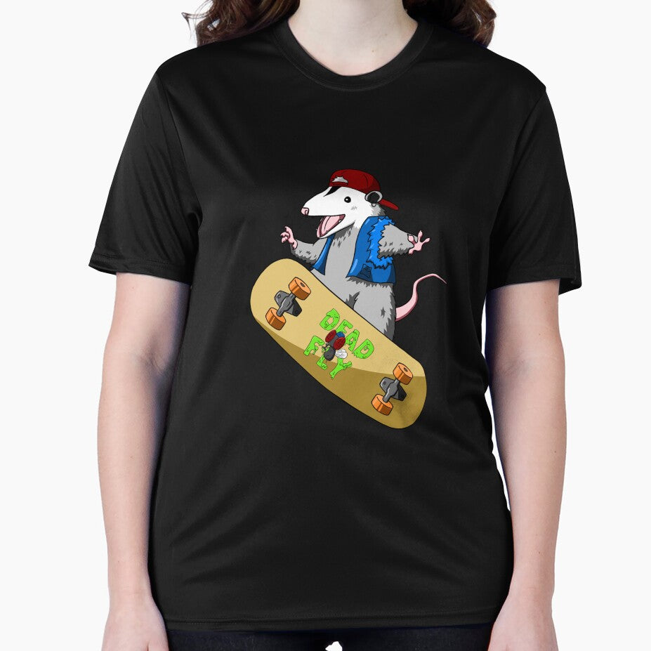 Radical Oppossum on Skateboard by UrbanaAnimal