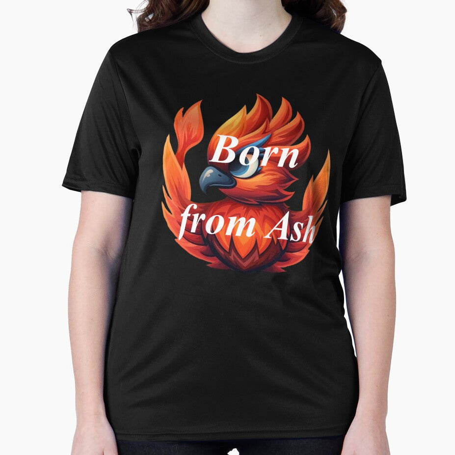 Born from Ash Phoenix Unique Elite Vintage Gift Graphic Tees by DesignsNow4You