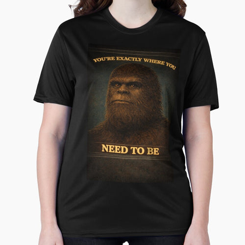"You’re Exactly Where You Need To Be" – Cursed Affirmation by Absurd Cult Co.